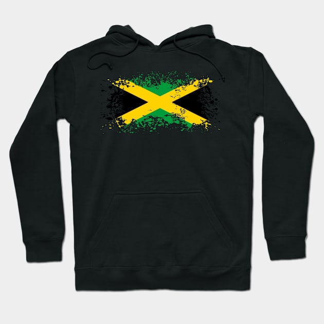 Jamaica Flag Hoodie by Michangi